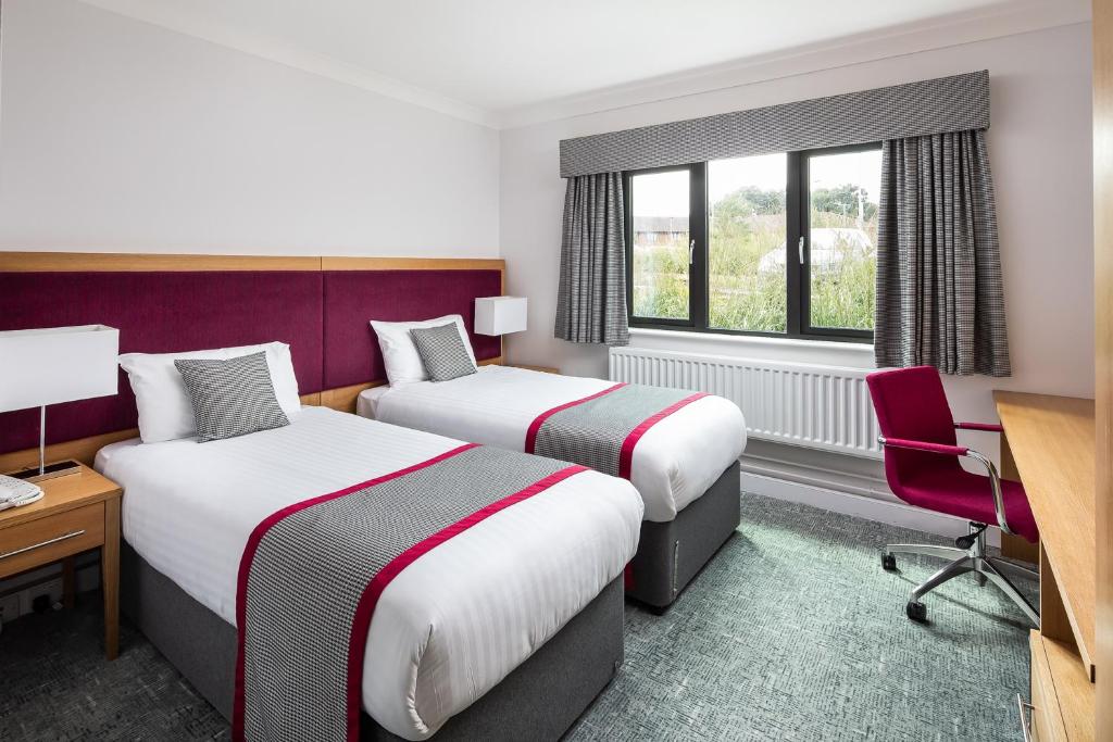 Hotel twin room